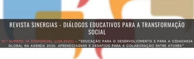 Revista Sinergias | d&eacute;cimo n&uacute;mero da Revista Sinergias j&aacute; dispon&iacute;vel (junho 2020)