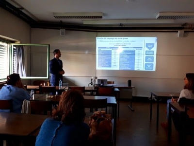 Reflex&otilde;es sobre cria&ccedil;&atilde;o de emprego decente na Faixa de Gaza - 9&ordf;  Confer&ecirc;ncia CEAUP 2018-19
