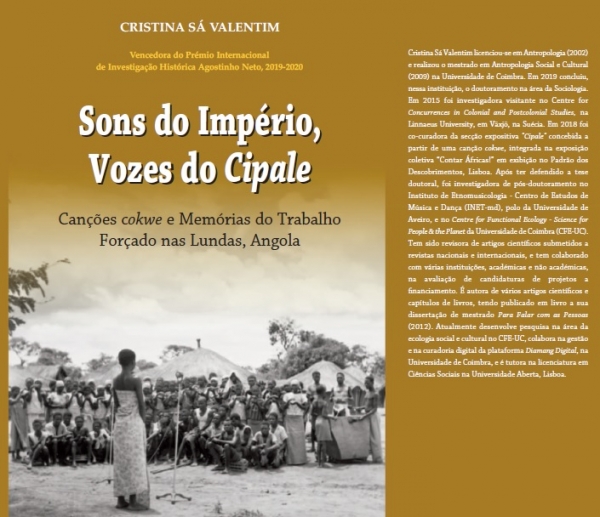 10th Conference CEAUP 2021-2022: CAN&Ccedil;&Otilde;ES COKWE E MEM&Oacute;RIAS DO TRABALHO FOR&Ccedil;ADO NAS LUNDAS, ANGOLA