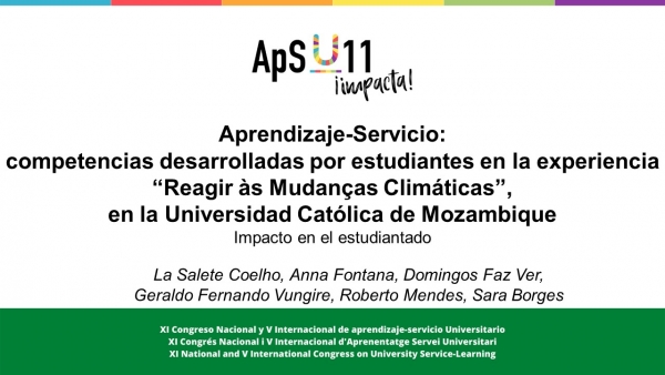 The project ReAct at the Congress on University Service-Learning