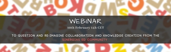 Webinar Sinergias ED, 10th February 2020, 14h Amsterd&atilde;, Berlim, Roma, Estocolmo, Viena