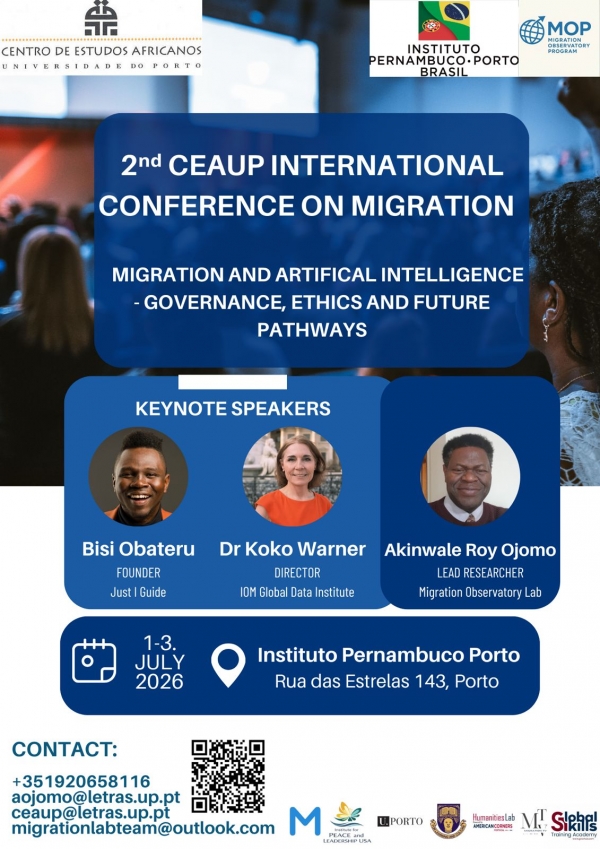 CALL FOR PAPERS: ARTIFICIAL INTELLIGENCE (AI) AND MIGRATION: GOVERNANCE, ETHICS, AND FUTURE PATHWAYS