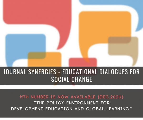 Number 11 already available - Sinergias: Di&aacute;logos Educativos para a transforma&ccedil;&atilde;o Social