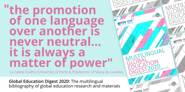 Lan&ccedil;amento do novo Global Education Digest 2020